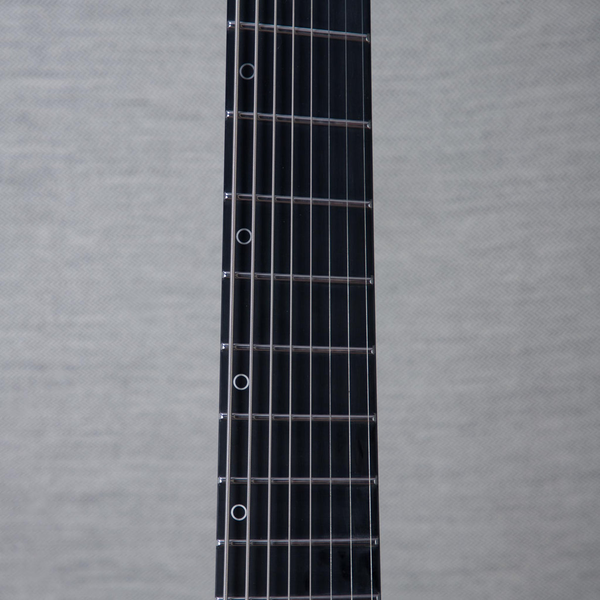 Legator Ghost Super Shred Multiscale 8-String Electric Guitar - Satin Black Flame - #IM25060482