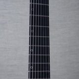 Legator Ghost Super Shred Multiscale 8-String Electric Guitar - Satin Black Flame - #IM25060482