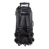 Gard 10-WBFLK Compact Triple Trumpet Wheelie Bag - Black Leather
