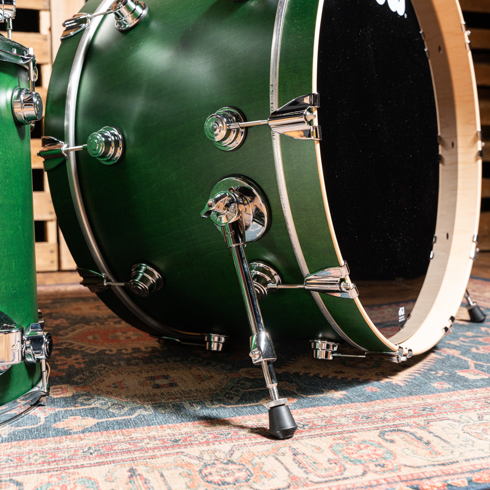 DW Collector's 333 Maple SSC 3-Piece Shell Pack - Emerald Satin
