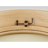 LP 14 x 4-Inch Tunable Tar Frame Drum - Black-to-Natural Fade