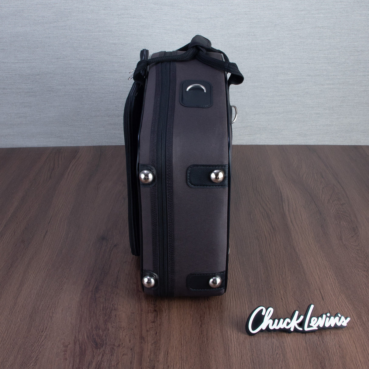 Marcus Bonna Double Sax Case for Alto and Straight Soprano with Detachable Neck - Brown Nylon