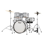 Pearl Roadshow Jr. 5-Piece Complete Drum Kit - Pure White