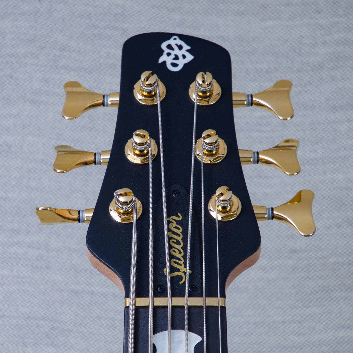 Spector Euro 6 LT Solid Korina Wings 6-String Electric Bass Guitar - Natural Satin - CHUCKSCLUSIVE - #C121NB23483