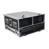 ProX XS-YDM7COMPACTEXDHW ATA Digital Audio Mixer Flight Case for Yamaha DM7 Compact Expansion Console with Doghouse compartment and Caster wheels