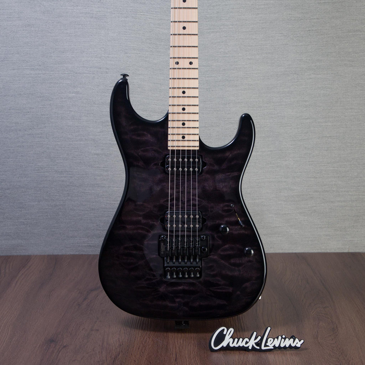 Suhr Limited Edtion Standard Thin Burst Electric Guitar - Trans Black - #89383