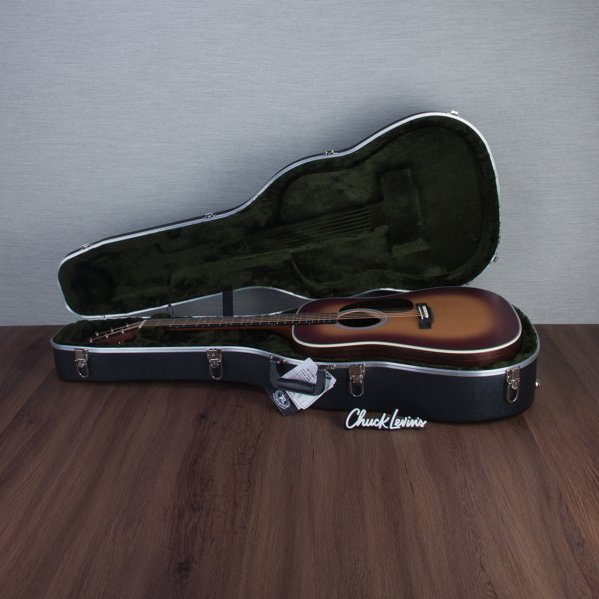 Martin D-28 Satin East Indian Rosewood/Spruce Acoustic Guitar - Amberburst - Mint, Open Box