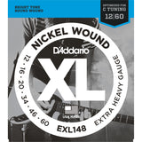 D'Addario EXL148 22251 Nickel Wound Electric Guitar Strings Extra-Heavy