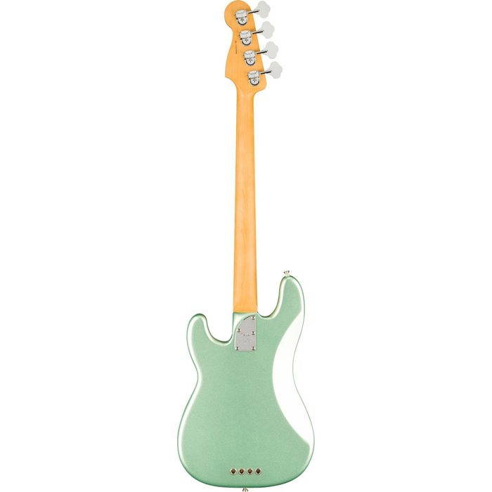 Fender American Pro II Precision Bass Guitar, Rosewood Fingerboard - Mystic Surf Green