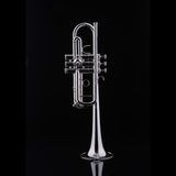 Schagerl "1961" C Trumpet - Silver Plated, Yellow Brass Bell