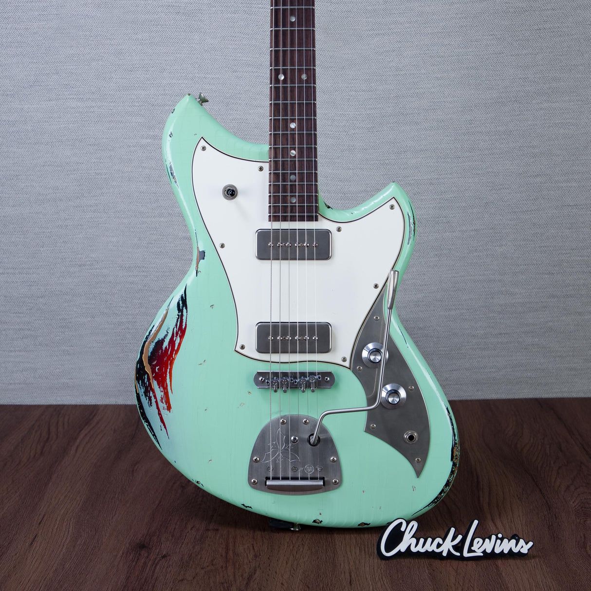 Novo Guitars Dealer Limited Edition Serus J Electric Guitar - FOF Surf Green over '64 3TB - #26667