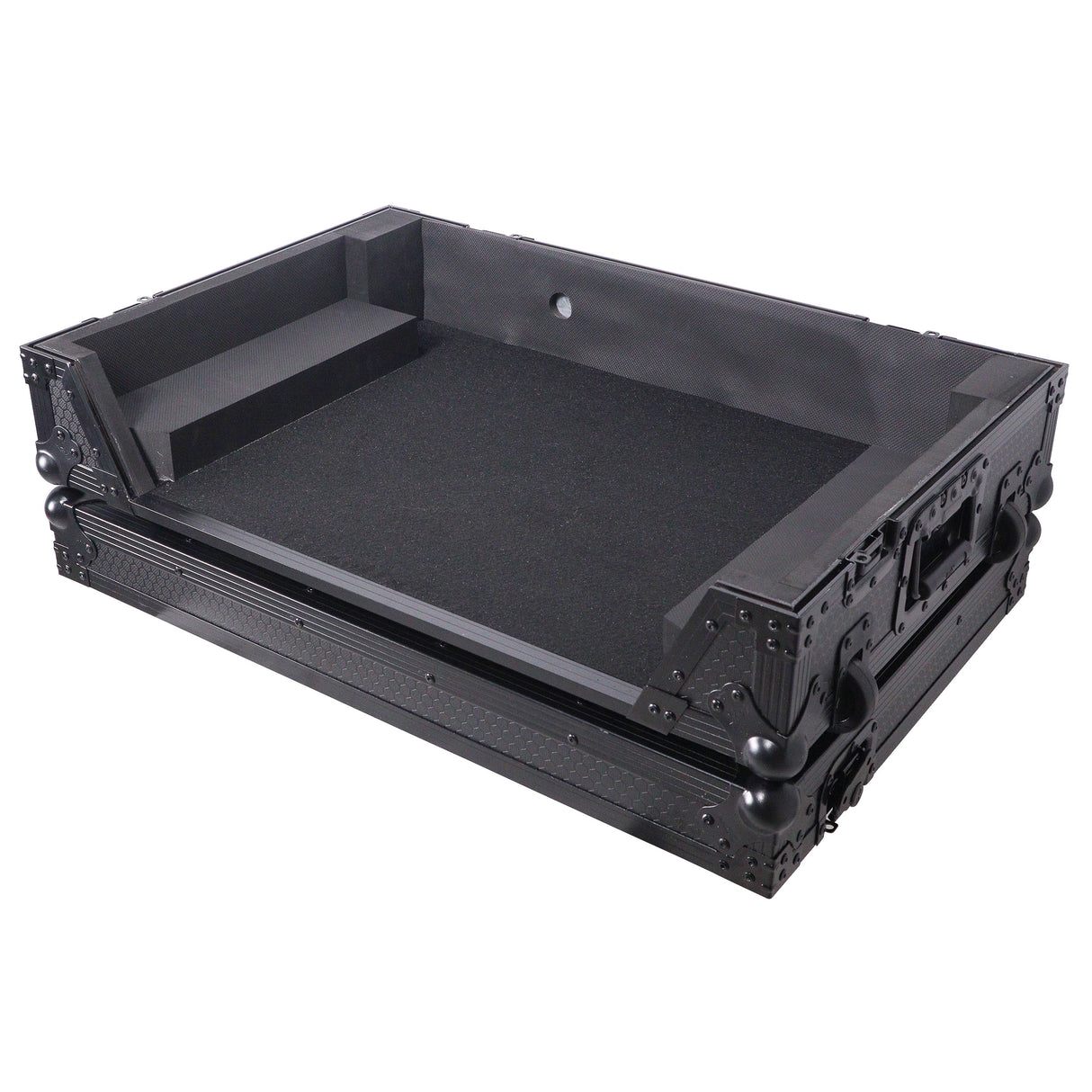 ProX XS-XDJRX3WBL ATA Flight Case with 1U Rack Space and Wheel - Black