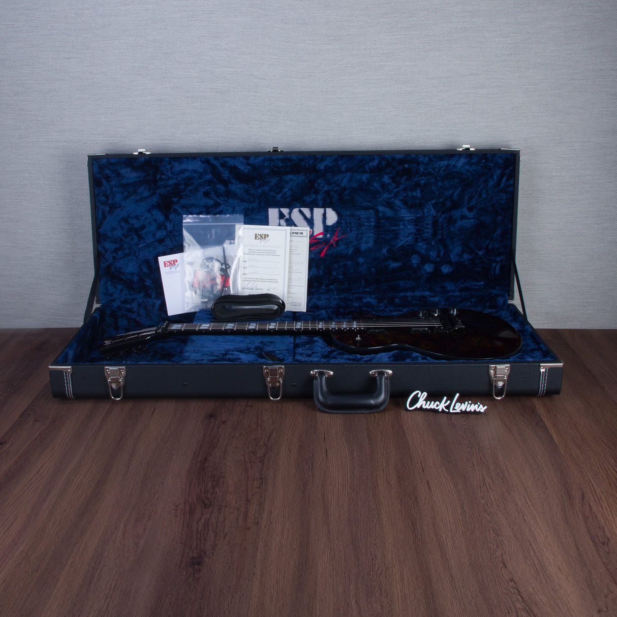 ESP USA Eclipse FR Electric Guitar - Hellfire - #US24433 - Mint, Open Box