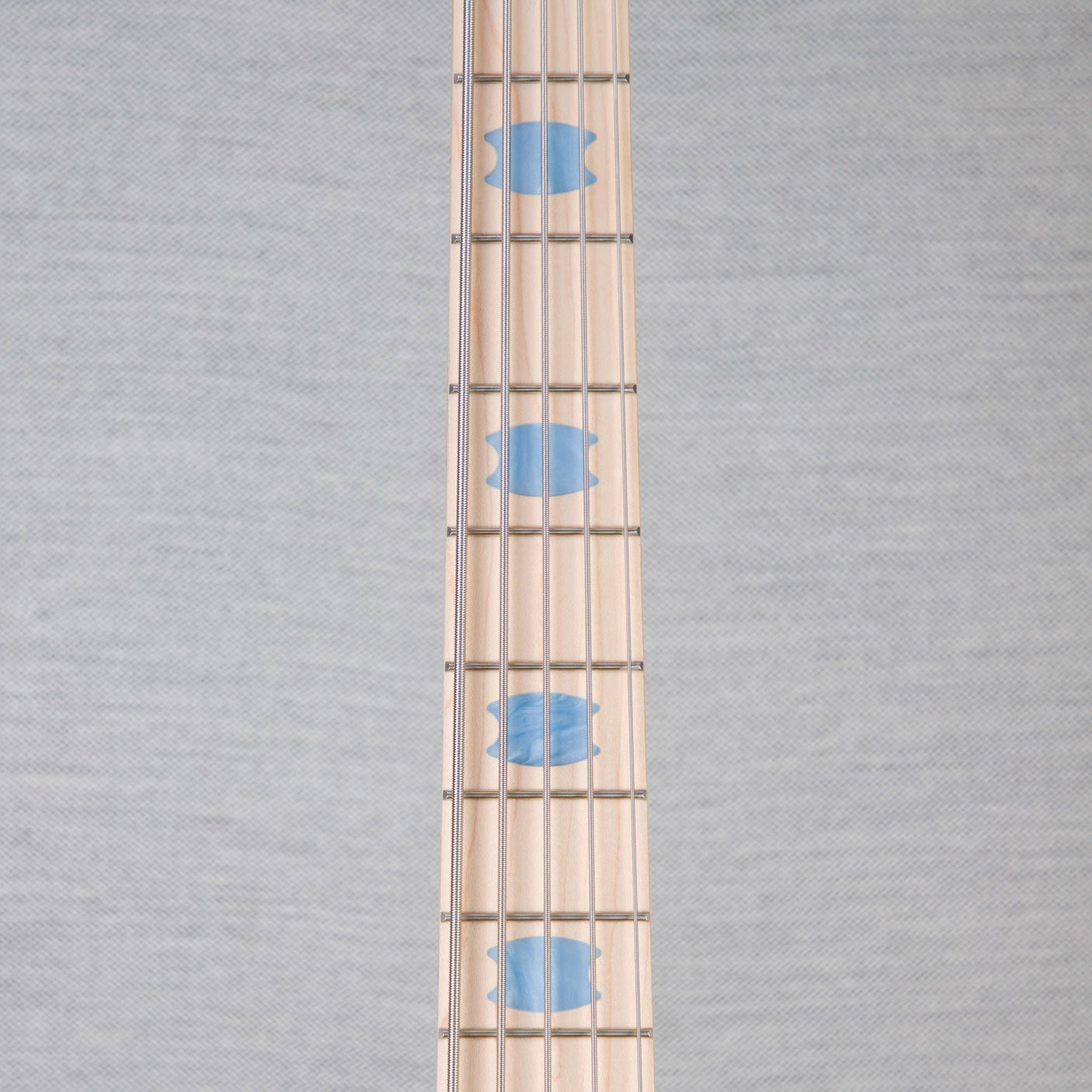 Spector Euro 5 LT Poplar Burl Over Ash 5-String Electric Bass Guitar - Faded Light Blue Gloss - CHUCKSCLUSIVE - #]C121NB23331