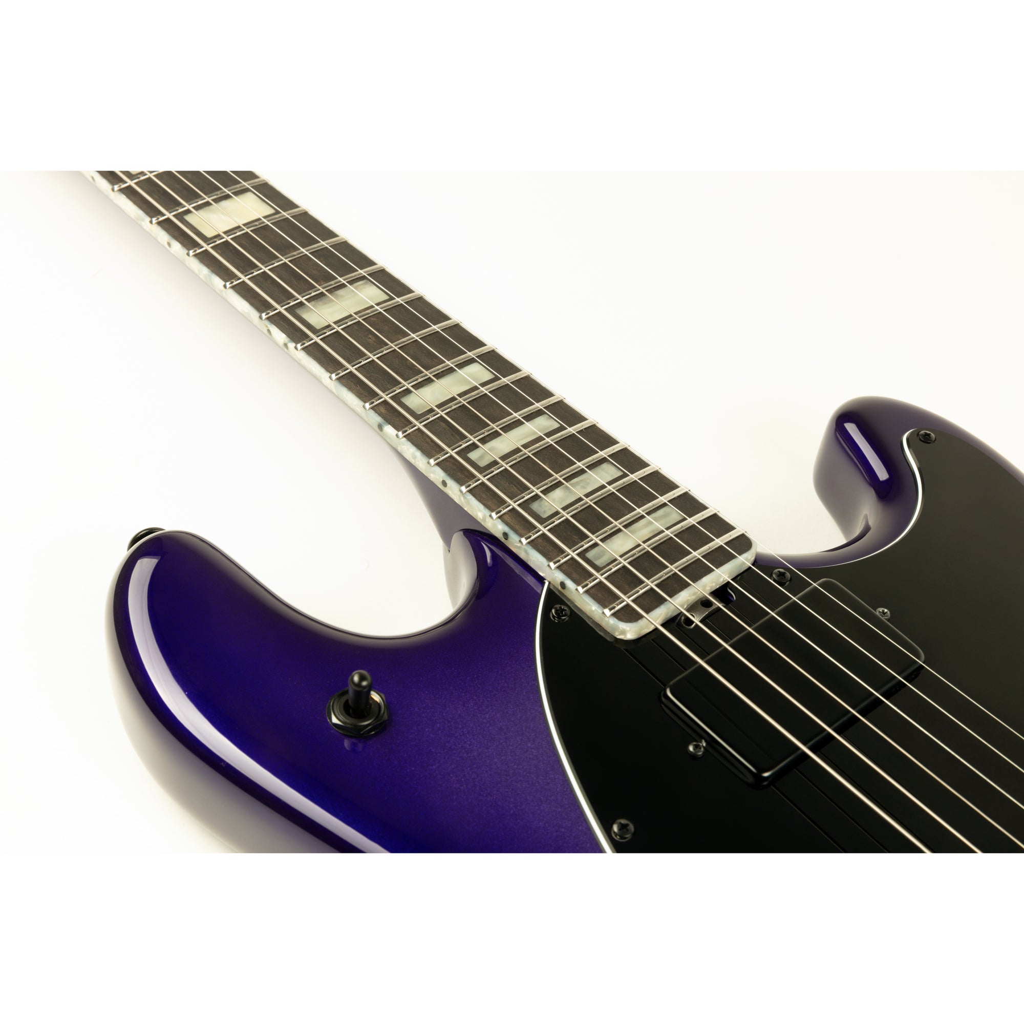 Music Man BFR StingRay HT Electric Guitar - Plum Crazy – Chuck