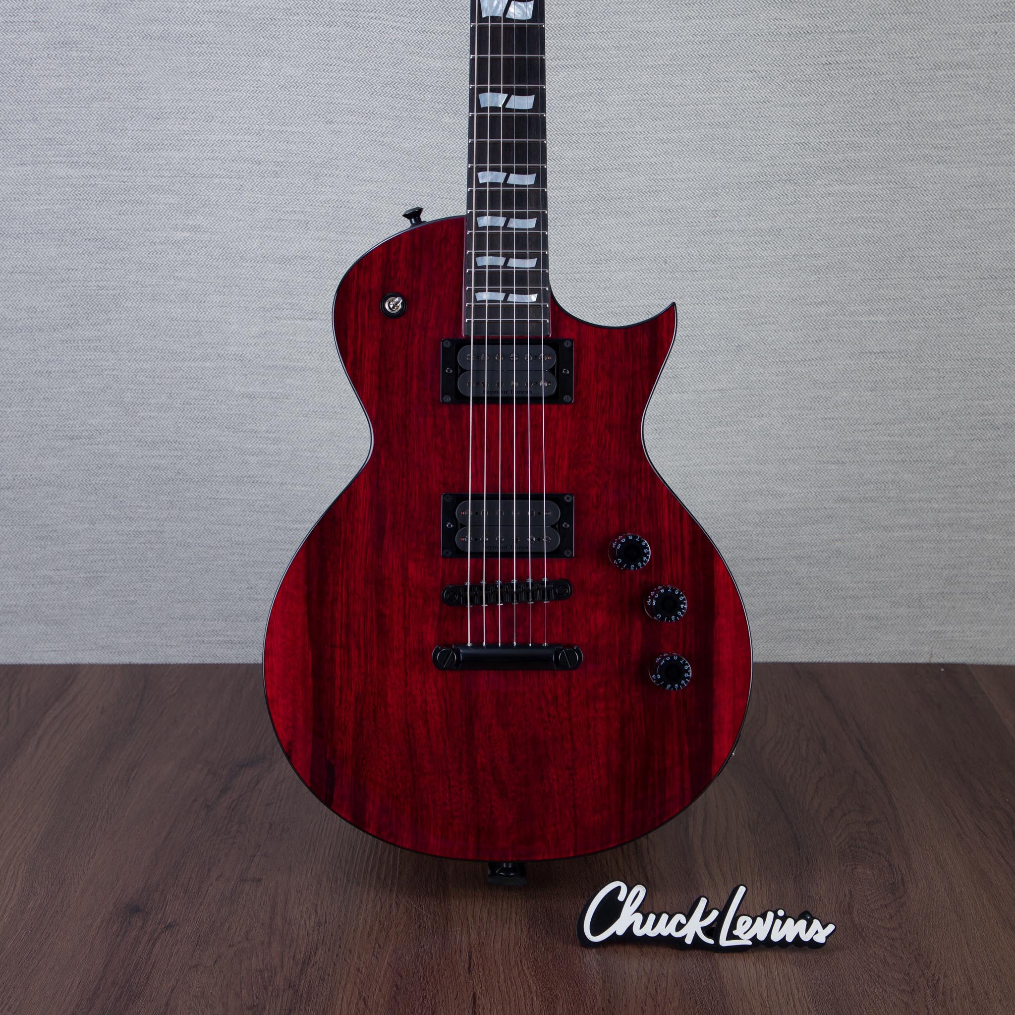 ESP USA Limited Edition Eclipse Electric Guitar - Black Limba