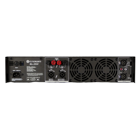 Crown XLI 2500 750-Watt 2-Channel Power Amplifier - Mint, Open Box