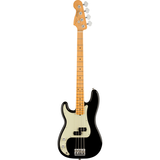 Fender American Professional II Left-Handed Precision Bass Guitar, Maple Fingerboard - Black - Mint, Open Box