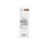 D'Addario ORRS05TSX3M Organic Select 5-Pack Jazz Alto Saxophone Reeds - 3 Medium