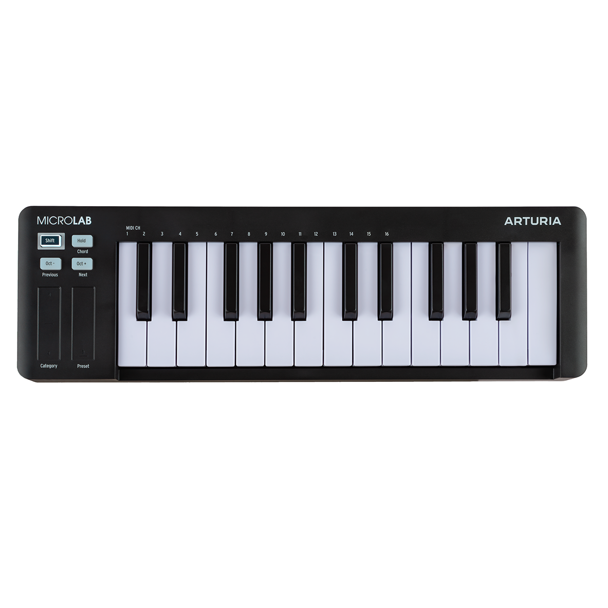 Arturia Microlab Mk3 Midi Controller - Black