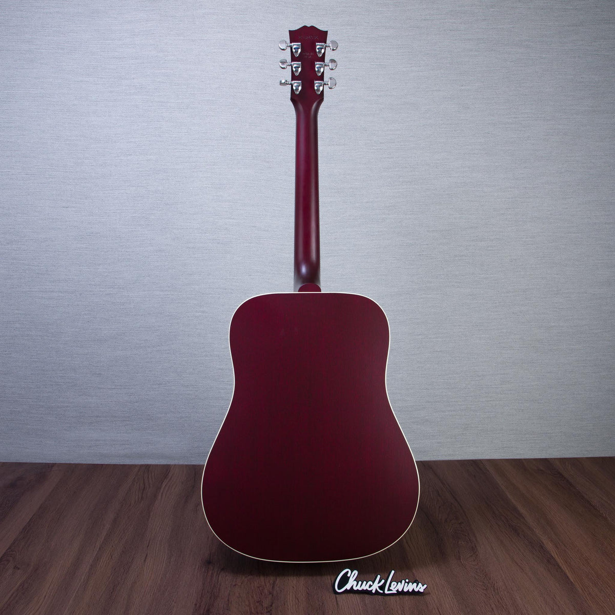 Gibson Hummingbird Special Mahogany/Sitka Spruce Acoustic Electric Guitar - Satin Wine Red - #21426036