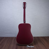 Gibson Hummingbird Special Mahogany/Sitka Spruce Acoustic Electric Guitar - Satin Wine Red - #21426036
