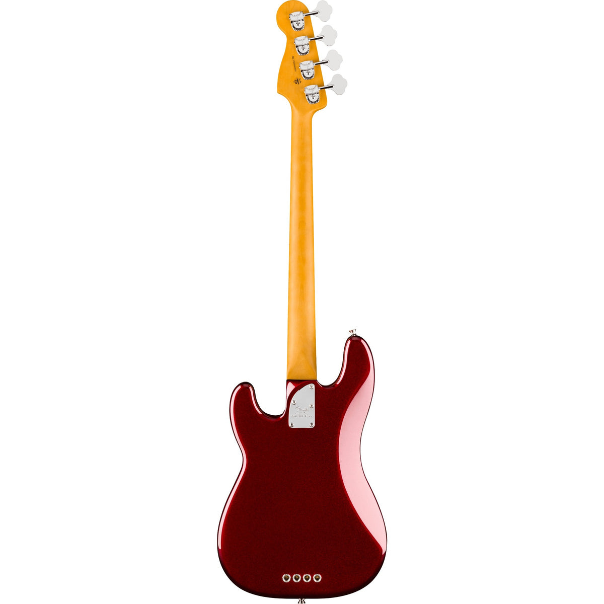 Fender American Professional Precision Electric Bass Guitar, Rosewood Fingerboard - Oxblood