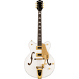 Gretsch G5422TG Electromatic Classic Double-Cut Hollowbody with Bigsby and Gold Hardware - Snowcrest White