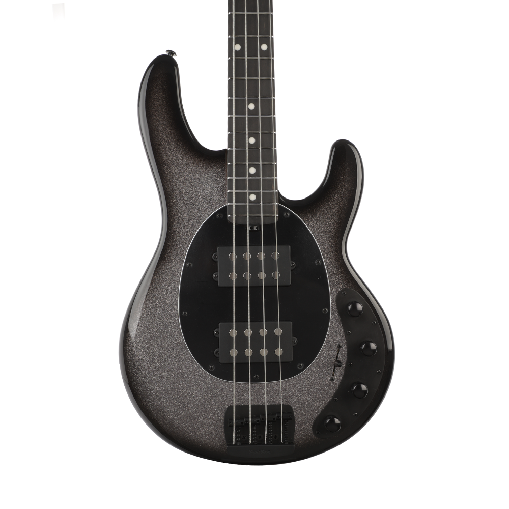 Music Man Stingray Special HH Bass Guitar - Smoked Chrome, Ebony Fingerboard - New