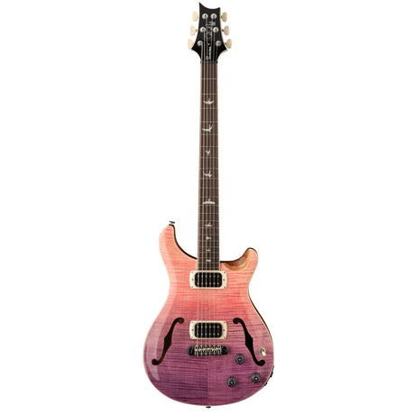 PRS SE Ed Sheeran Hollowbody I Piezo Flat Back Hollowbody Baritone Electric Guitar - Pink Ombre
