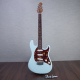 Music Man Cutlass SSS Trem Electric Guitar - Powder Blue - New