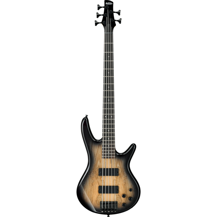 Ibanez GSR205SMNGT 5 String Electric Bass Guitar - Spalted Maple Natural Gray Burst