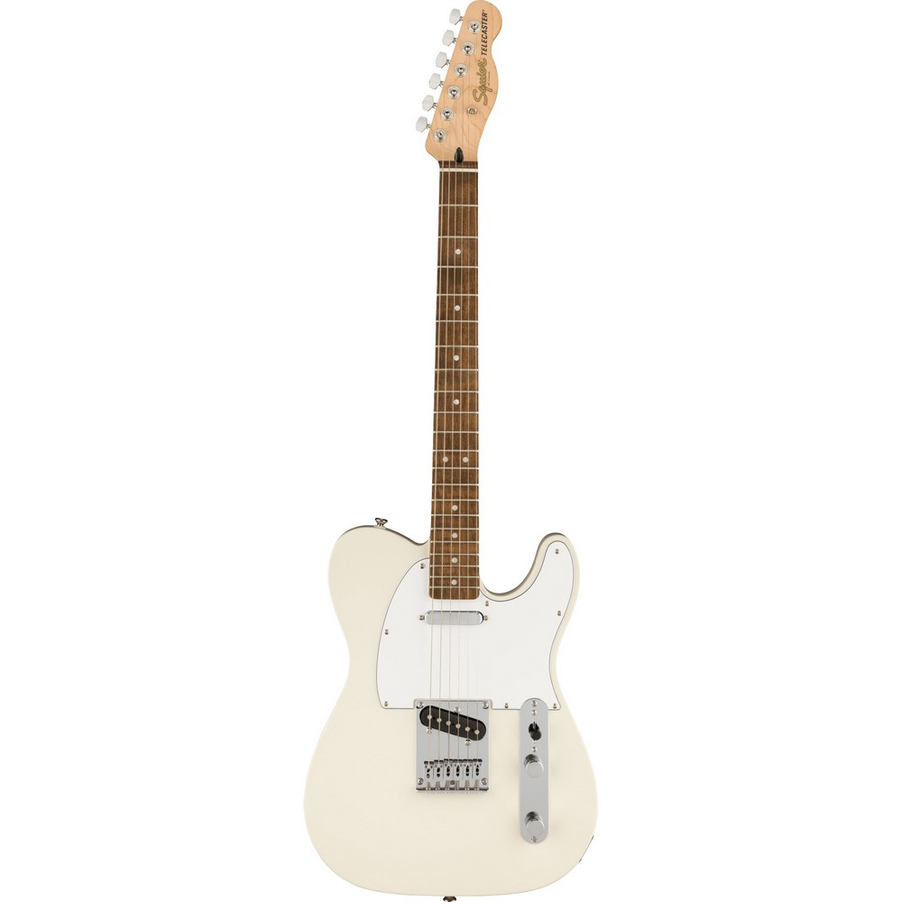 Squier Affinity Series Telecaster Electric Guitar - Olympic White, Laurel Fingerboard