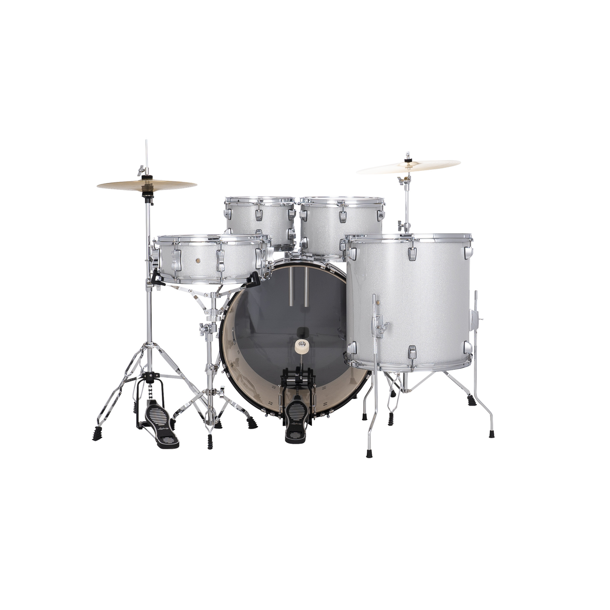 Ludwig Accent Drive Series 5-Piece Drum Kit - Silver Sparkle