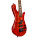 Spector USA Custom NS2 Bolt-On Bass Guitar - Inferno Red Gloss - #555 - Display Model, Mint