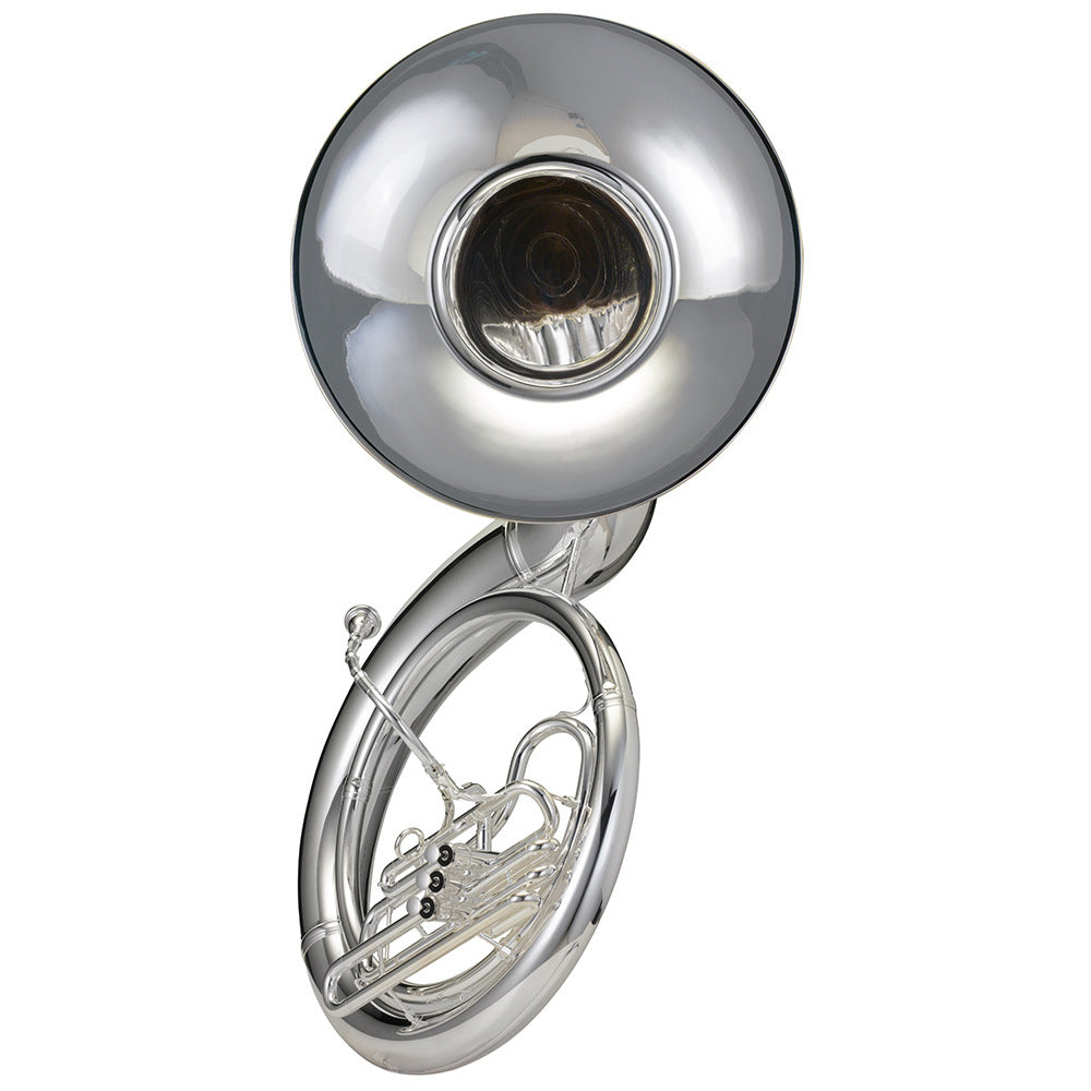 Adams MSP1TS Marching Sousaphone - Silver-Plated with Case