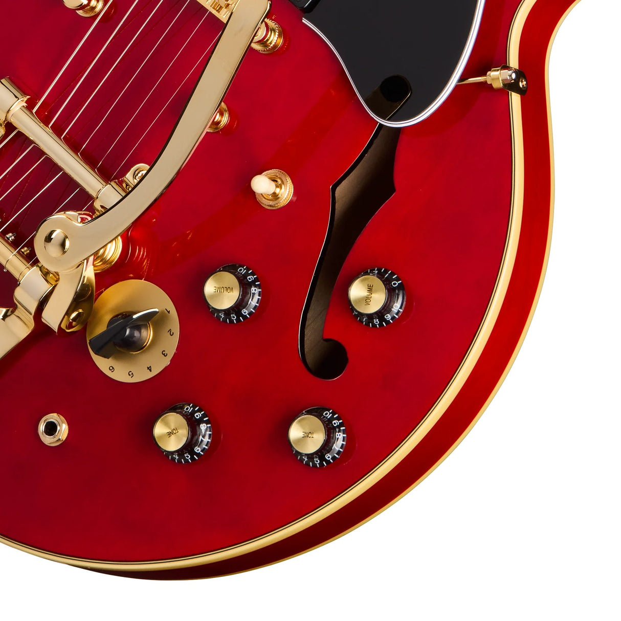 Epiphone Back to the Future ES-345 Semi-Hollow Electric Guitar - Cherry Red