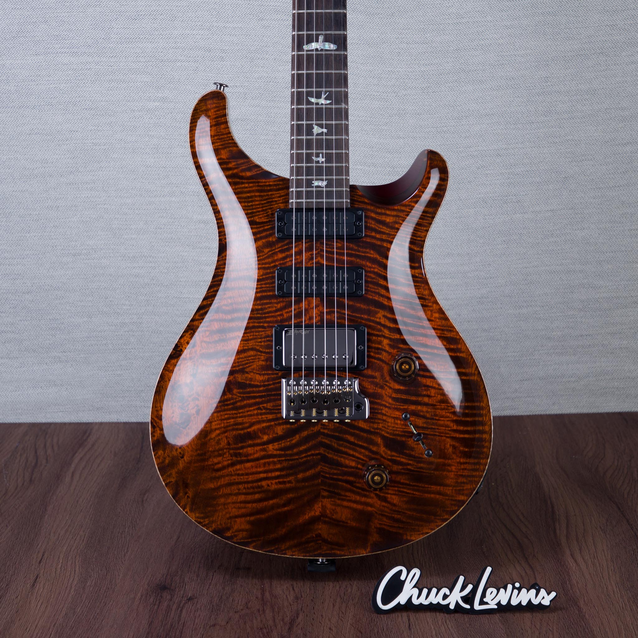 PRS Studio Mango/Ziricote Electric Guitar - Orange Tiger
