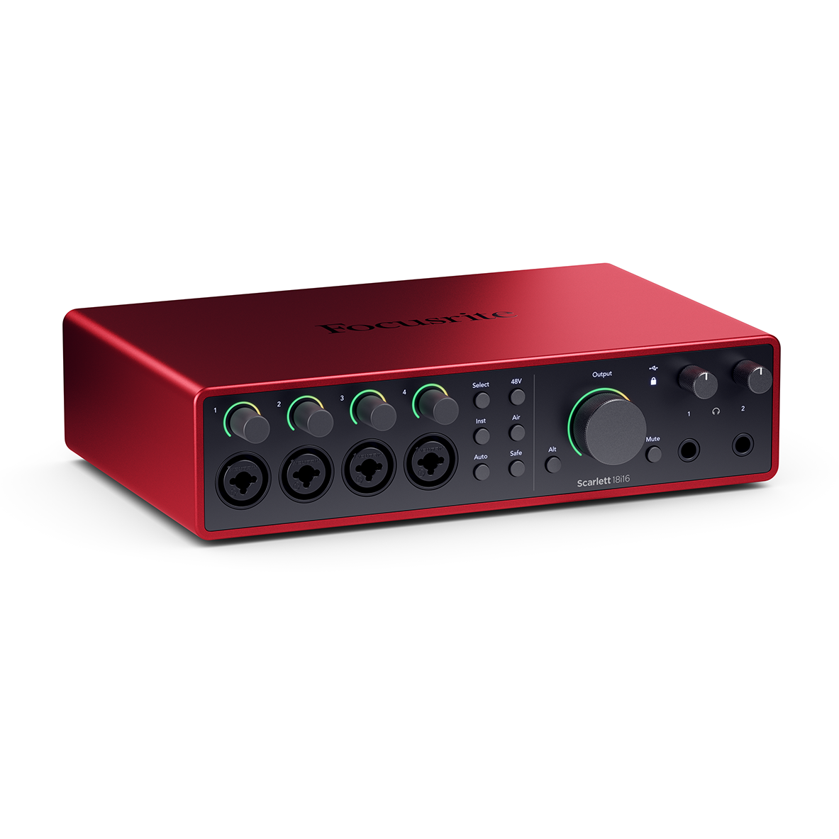 Focusrite Scarlett 18i16 4th Gen 18-In, 16-Out USB Audio Interface with Four 4th Gen Scarlett Mic Preamps - Mint, Open Box