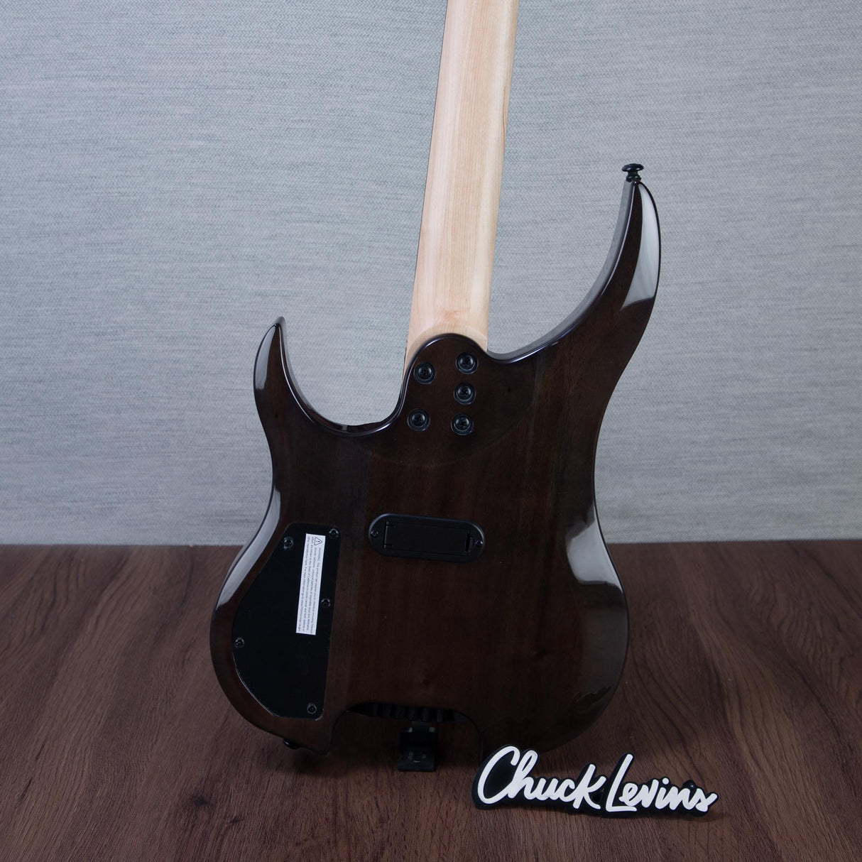 Legator Ghost Super Shred G6SS Electric Guitar - High Gloss Black Burl - #IM25100214