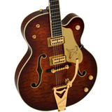 Gretsch Limited Edition Quilt Classic Falcon Electric Guitar with Bigsby - Forge Glow