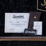 Spector USA Limited Edition SB-1 Curly Cherry Electric Bass Guitar - #6