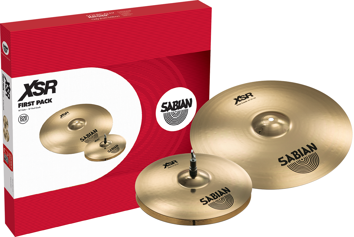 Sabian XSR First Pack Cymbal Set