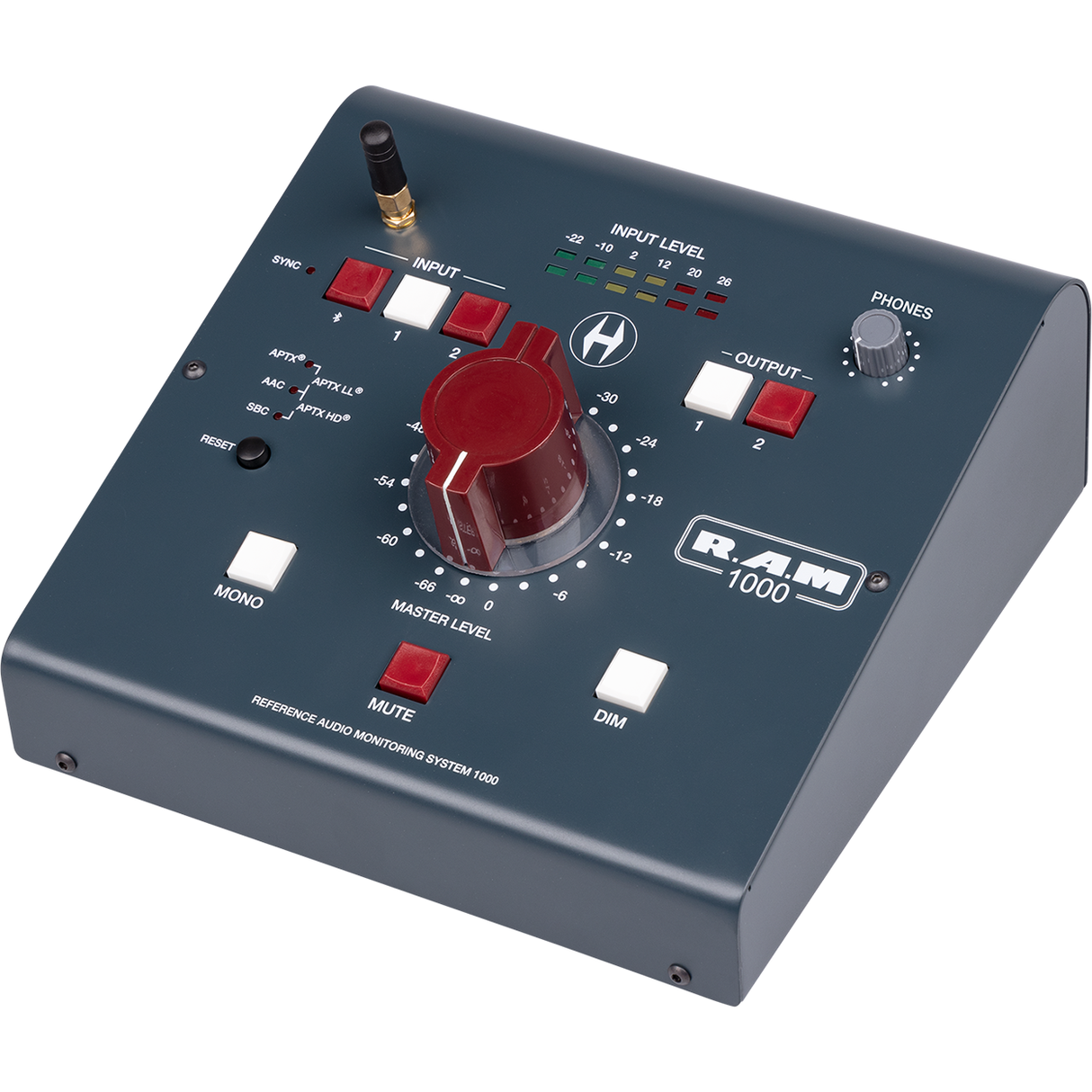 Heritage Audio R.A.M. 1000 Desktop Monitor Controller with Bluetooth