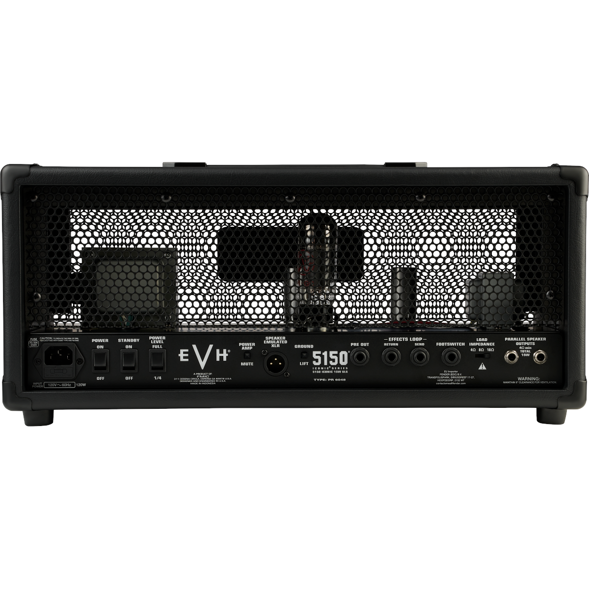 EVH 5150 Iconic Series 15-Watt 6L6 Amplifier Head - Black