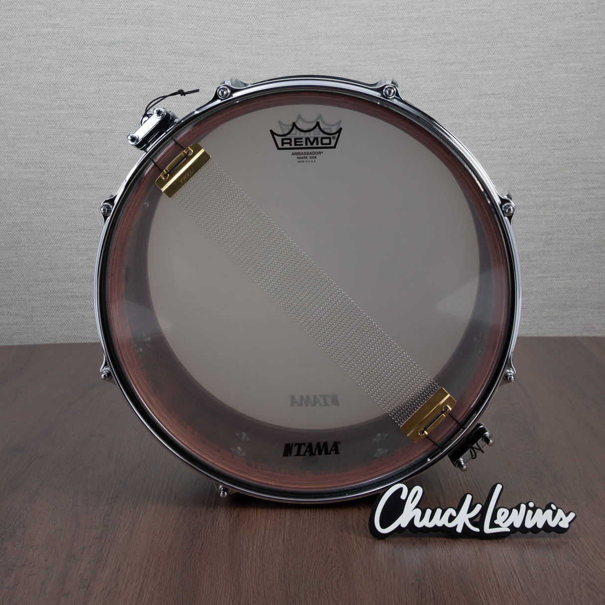 Tama Star Bubinga 6.5x14 Snare Drum - Dark Green Cordia