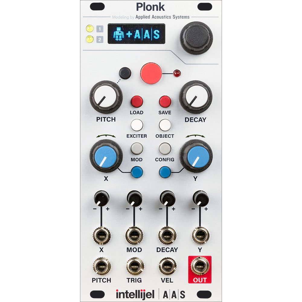 Intellijel Plonk Physical Modeling Percussion Synthesizer Module