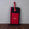 Gard Nylon Drumstick Bag - Black with Red Accent - CHUCKSCLUSIVE