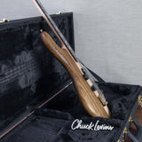 Spector Euro 4 LT Solid Korina Wings Electric Bass Guitar - Natural Satin - CHUCKSCLUSIVE - #NB23505