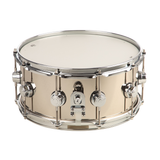 DW Collectors Series 6.5x14 Nickel Over Brass Snare Drum - Chrome Hardware